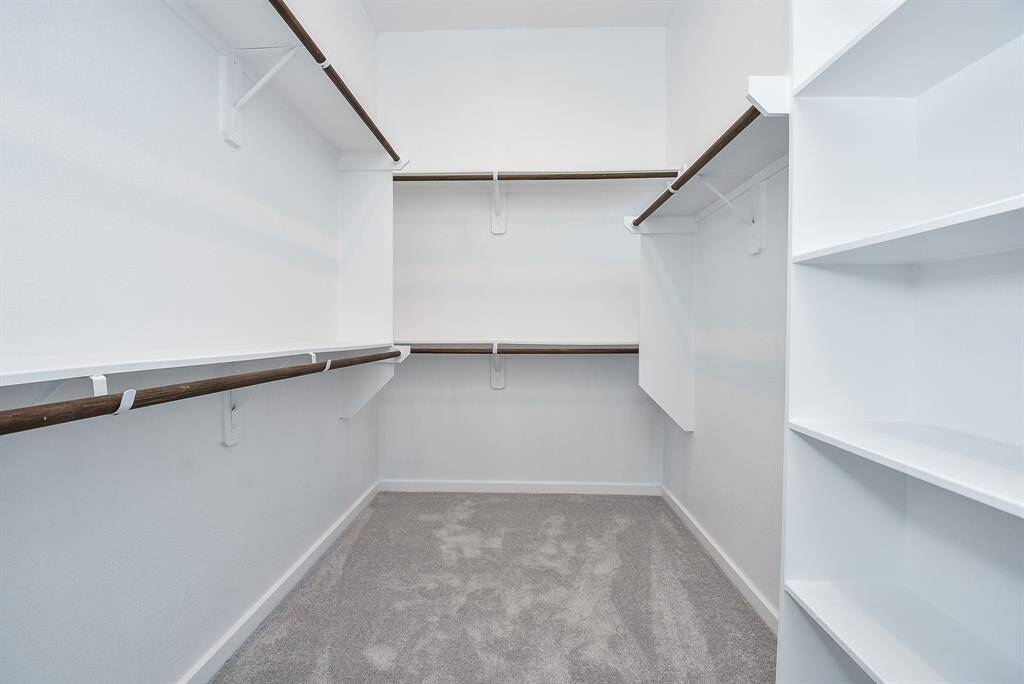 Spacious closet