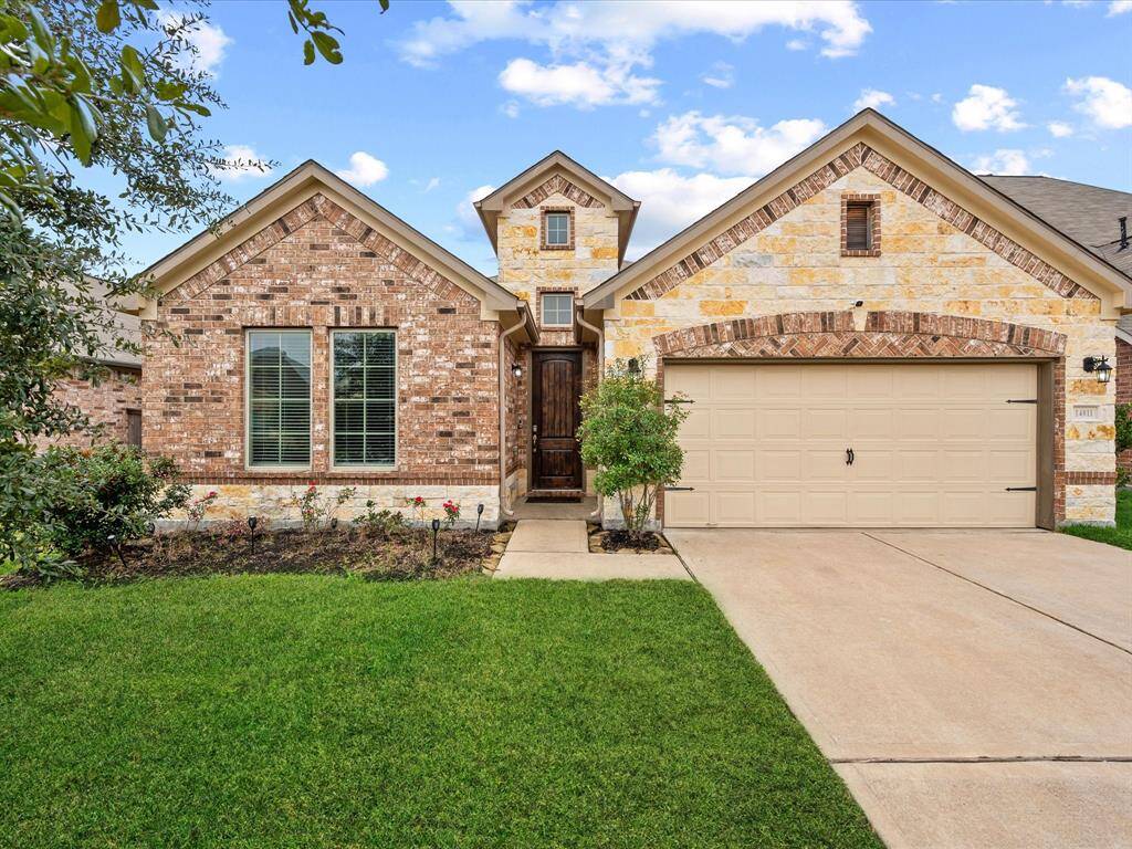 Beautiful exterior with stone detailing