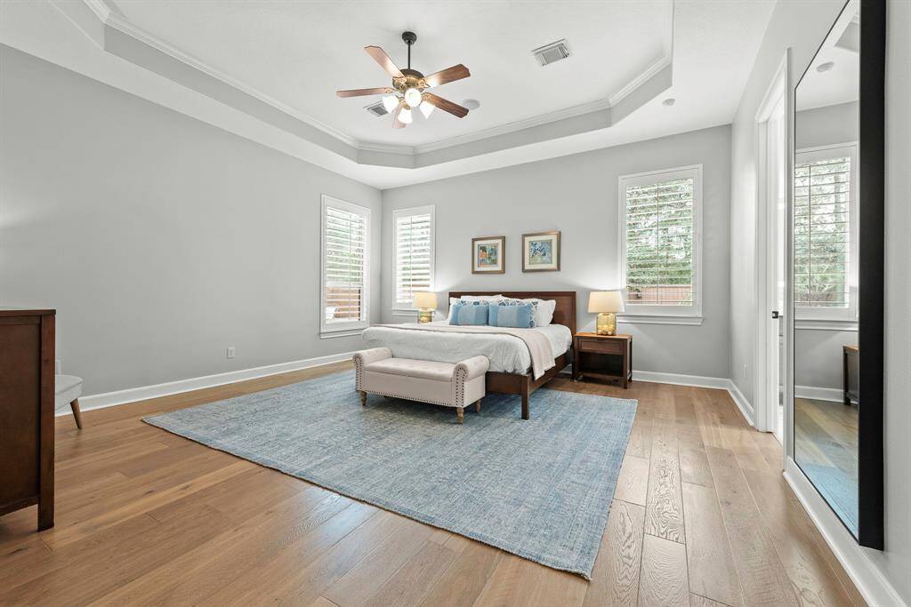 Breakfast area is generous in size to fit your table