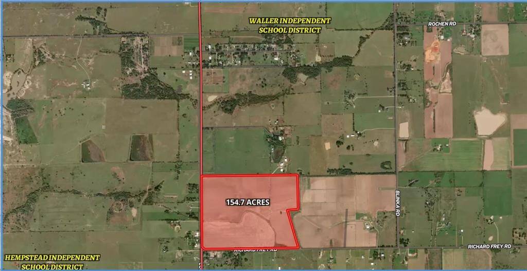 Property is in Waller ISD