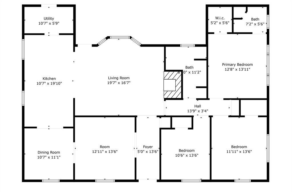 All dimensions to be verified by buyer