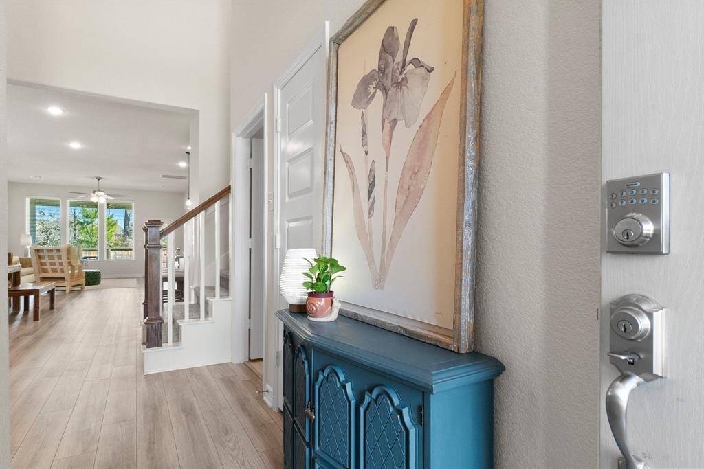 Beautiful entry way, you'll love the continuous flooring and natural light!