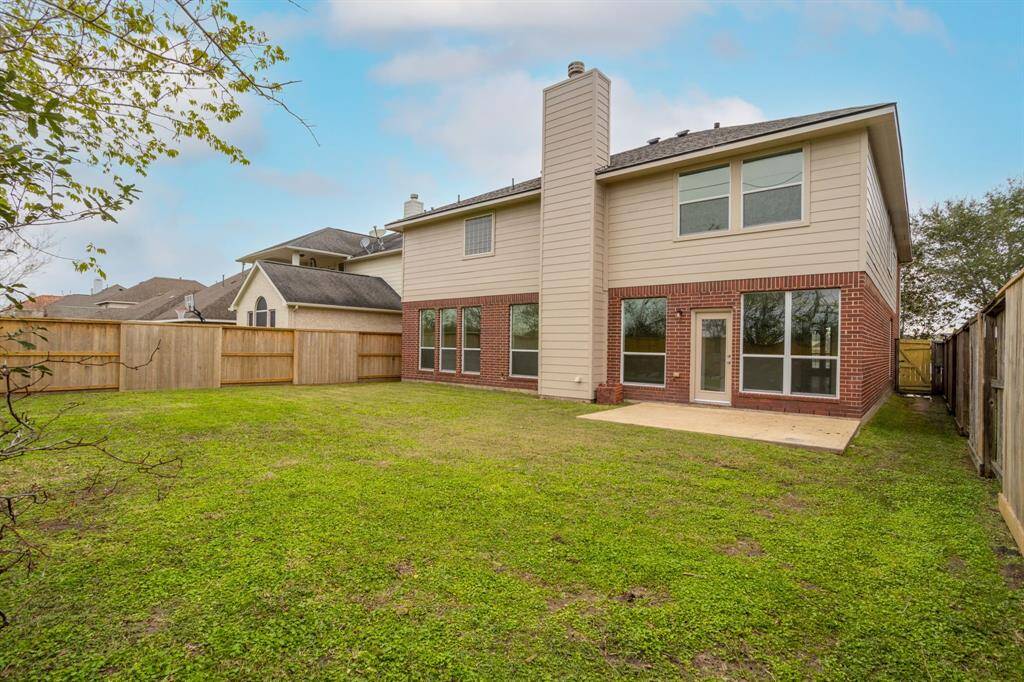 View of the back of the home!