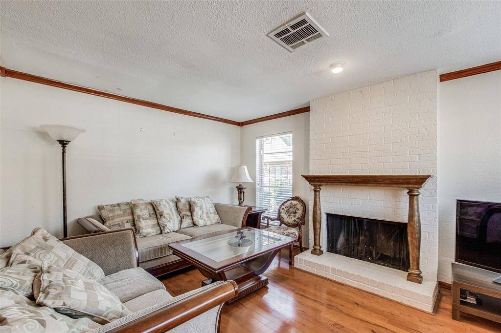 Warm and welcoming living room.