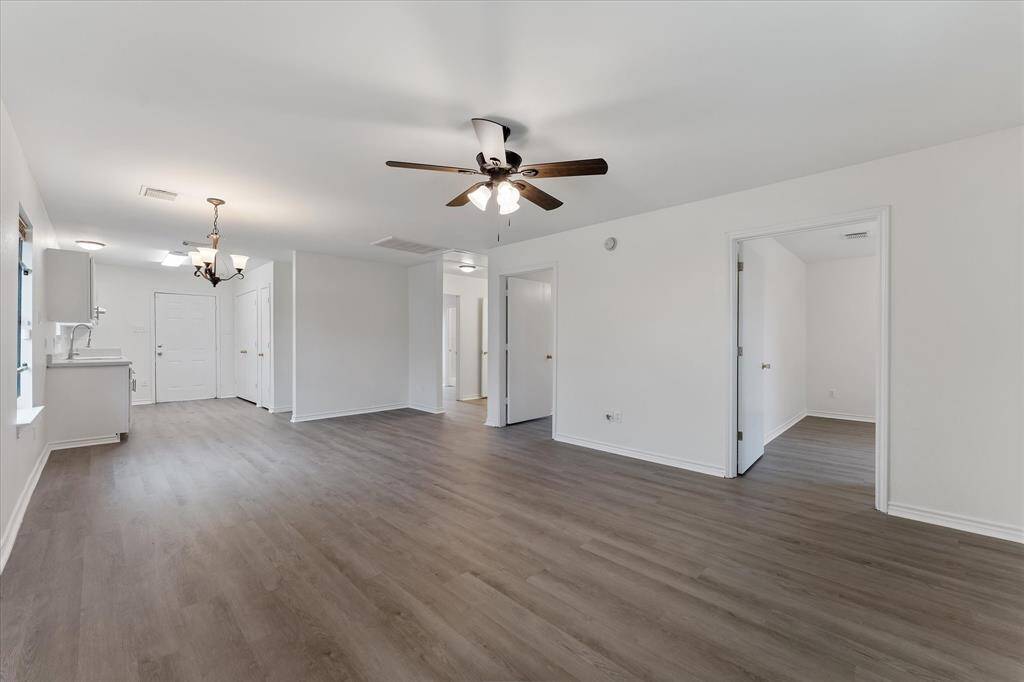 Living and Dinning combo area...