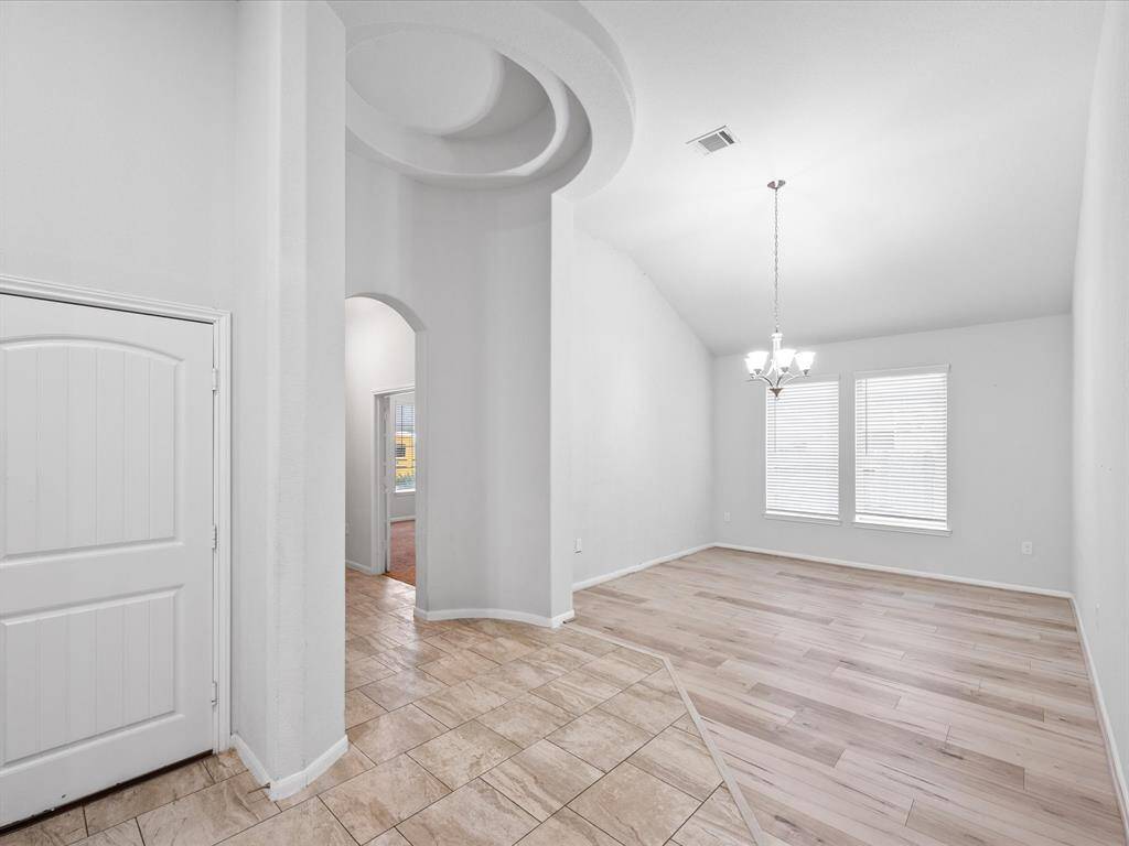 Beautiful foyer with formal dining!