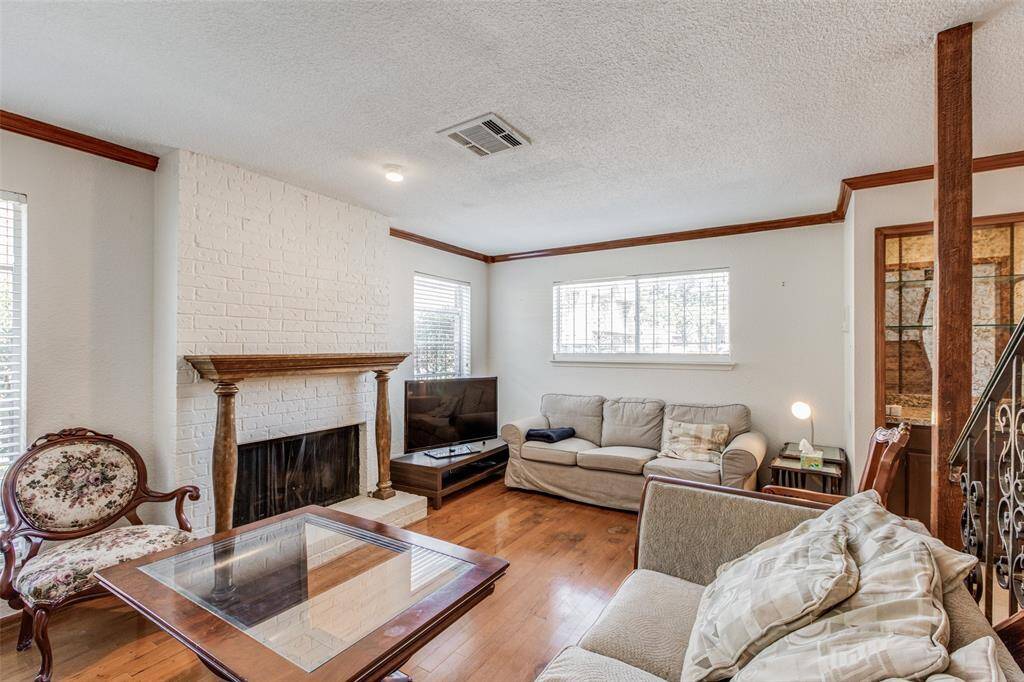 Feel right at home in this cozy living room.