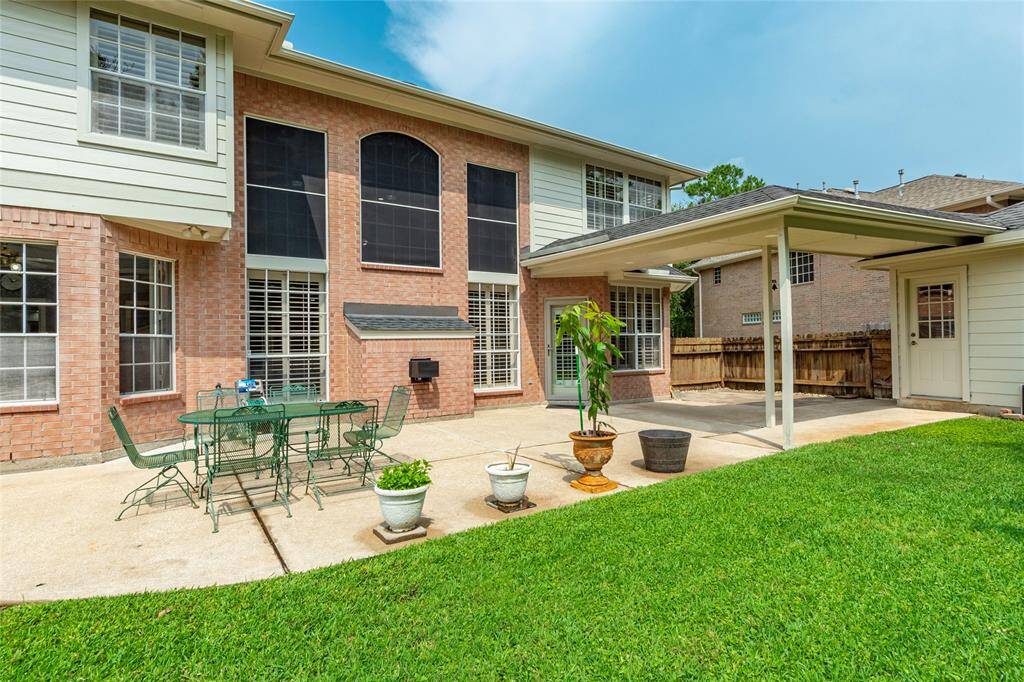 Cement board siding and recently painted exterior gives the home beautiful appeal. Large cement patio area and a fully fenced, spacious backyard.