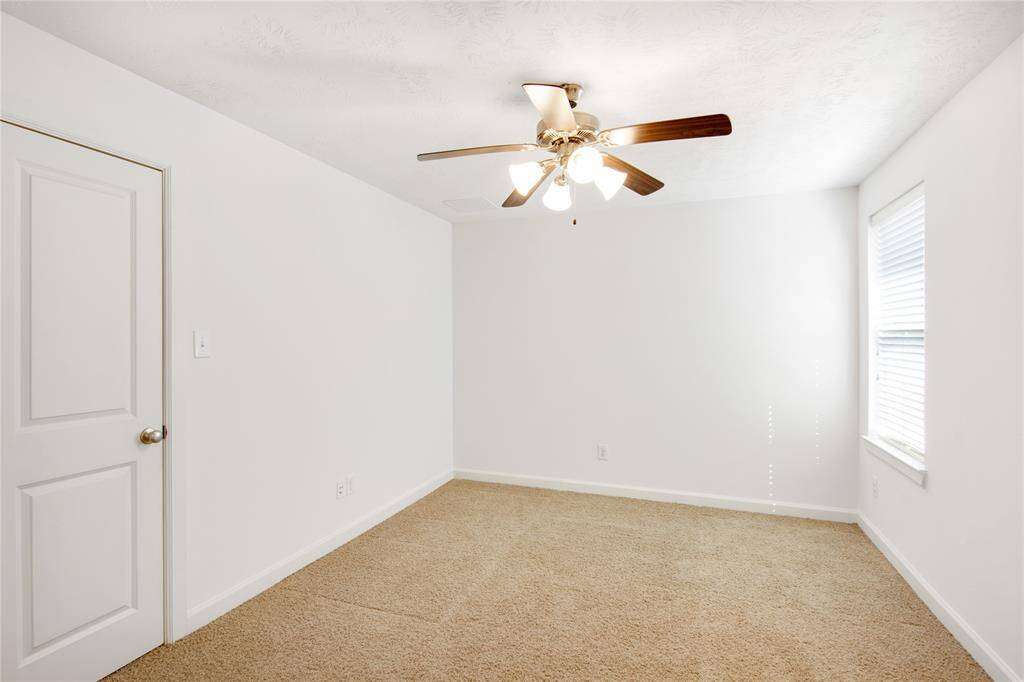 This secondary bedroom has an attached ensuite.