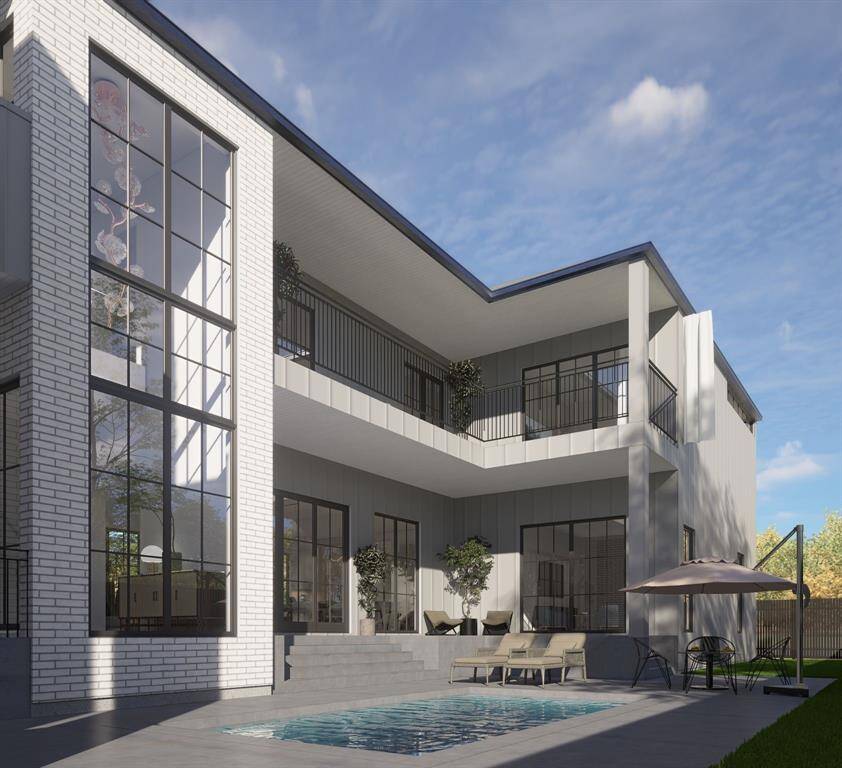 Elegant two-story modern home