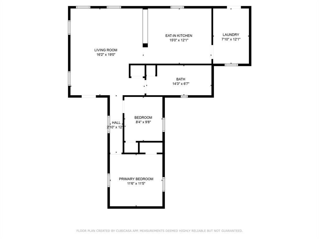 Floorplan measurements need to be verified by buyer