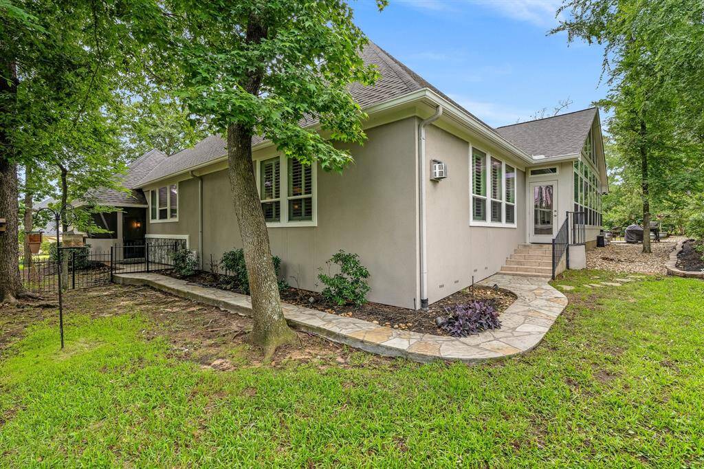Although the property is not large enough for a pool, the home and surrounding area is very quite and peaceful with little to no lawn maintenance.  (lawn service is required in this section by Bentwater POA)