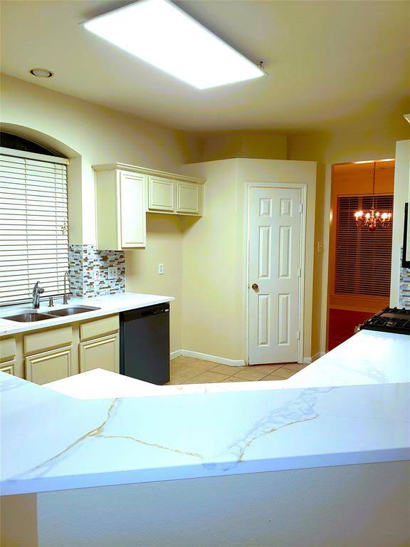 KITCHEN OVERVIEW (DISHWASHER IS STAINLESS STEEL BUT STILL HAS PLASTIC FILM)