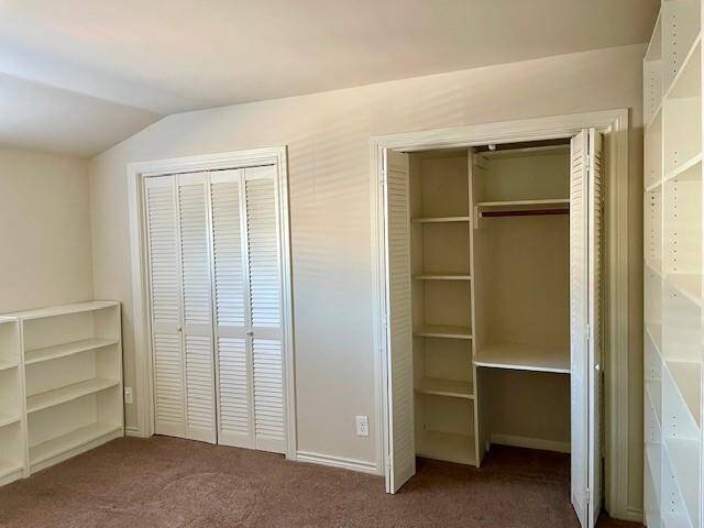 Two big closets.