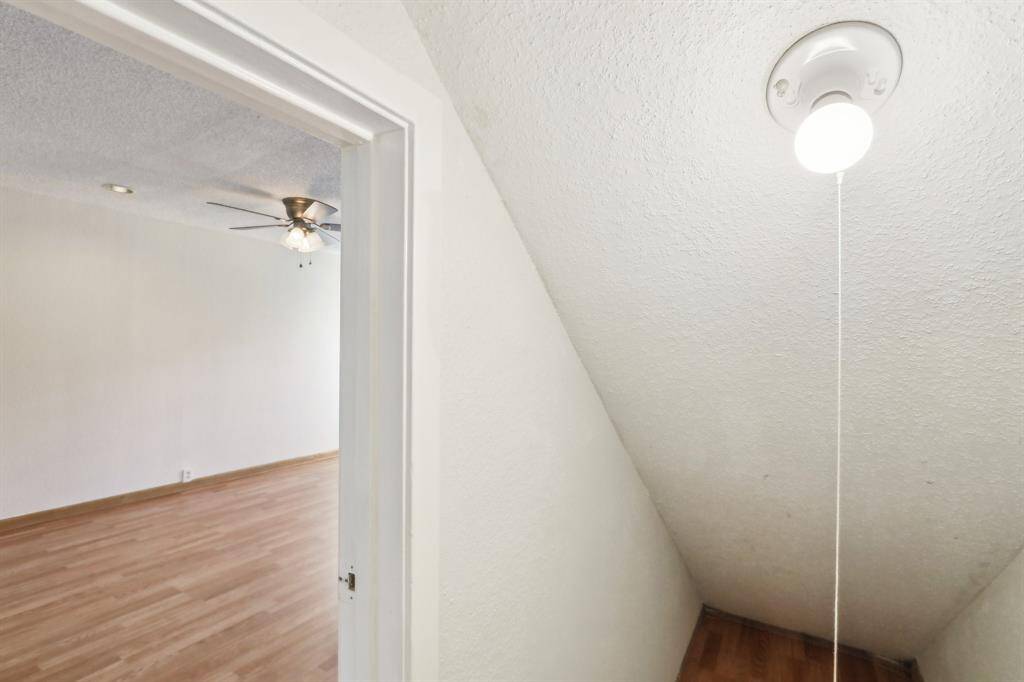 Storage under stairs