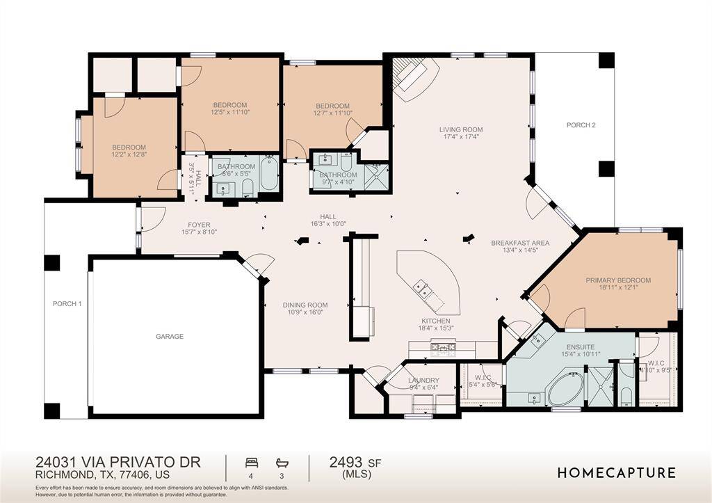 Floor Plan for 24031 Via Privato