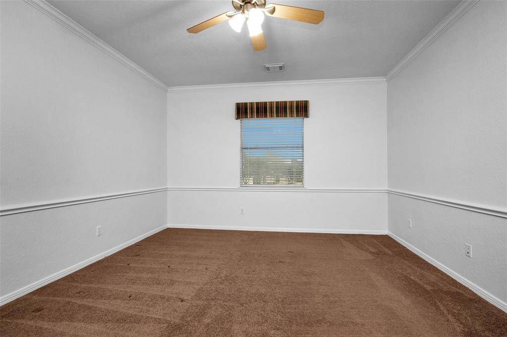 Bedroom 3 with walk in closet.