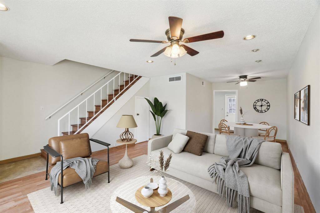 Living areas down