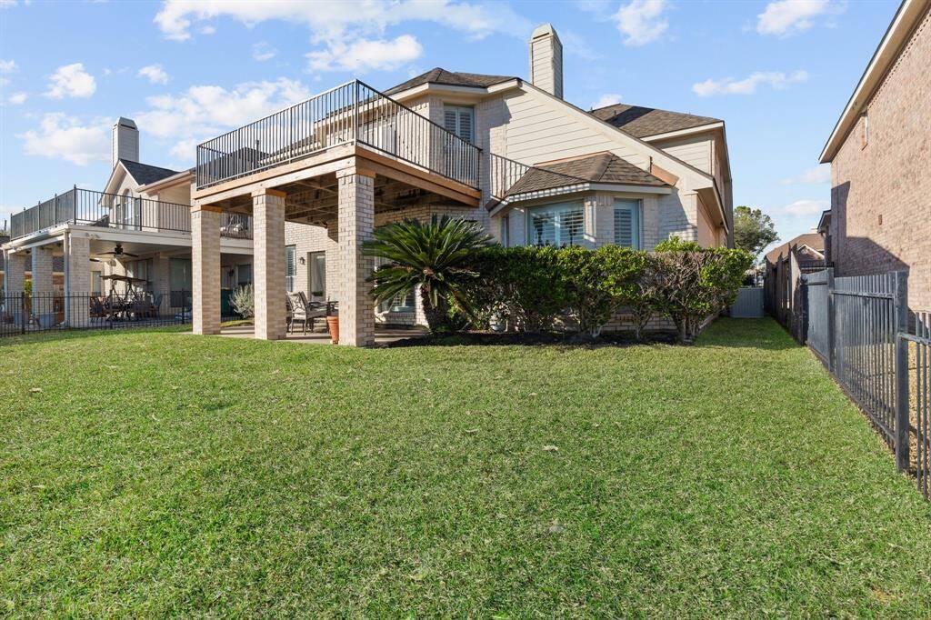 Lots of yard space if you have animals or kids who want to play.