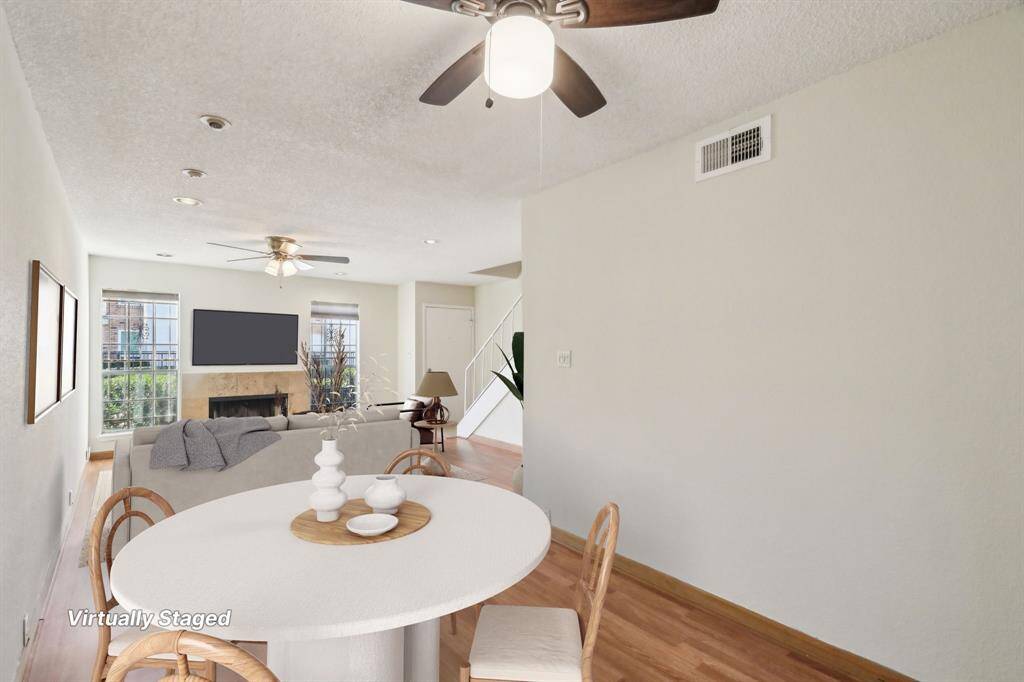 Fresh paint, solid surface flooring throughout