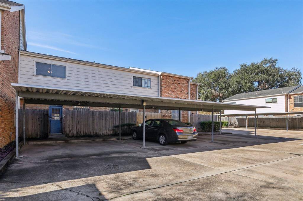 2 parking spaces directly behind unit