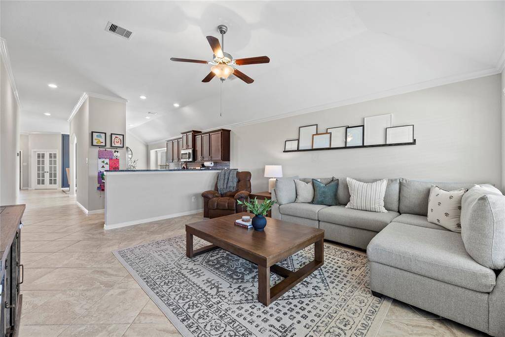 Open layout for entertaining and enjoying.