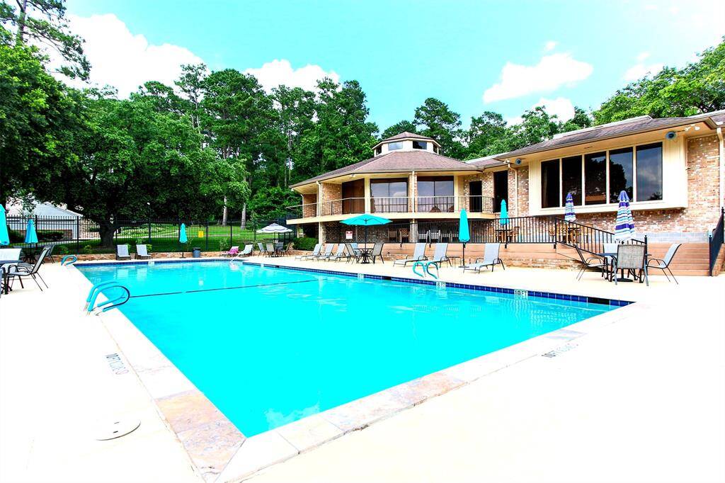 Community pool and clubhouse.