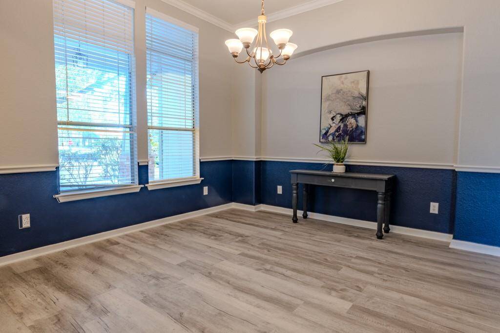 This flex space can be a formal living room or formal dining room...you choose
