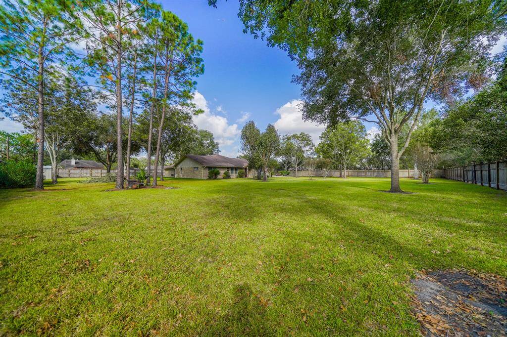 Well cared for Pecan & Oak trees.