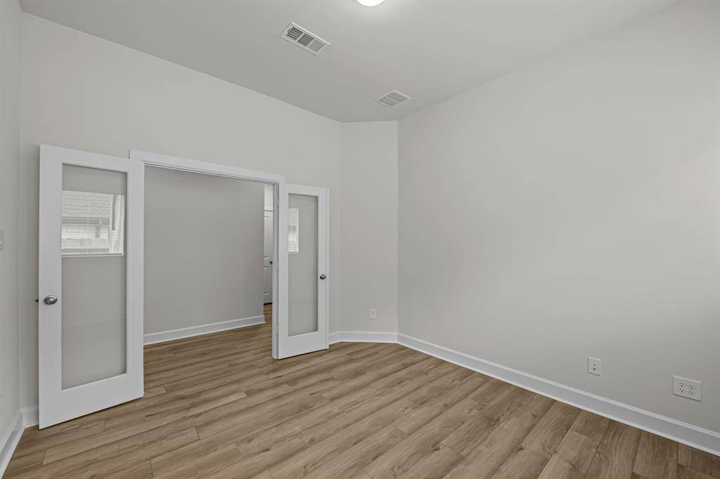 Private Study with french doors