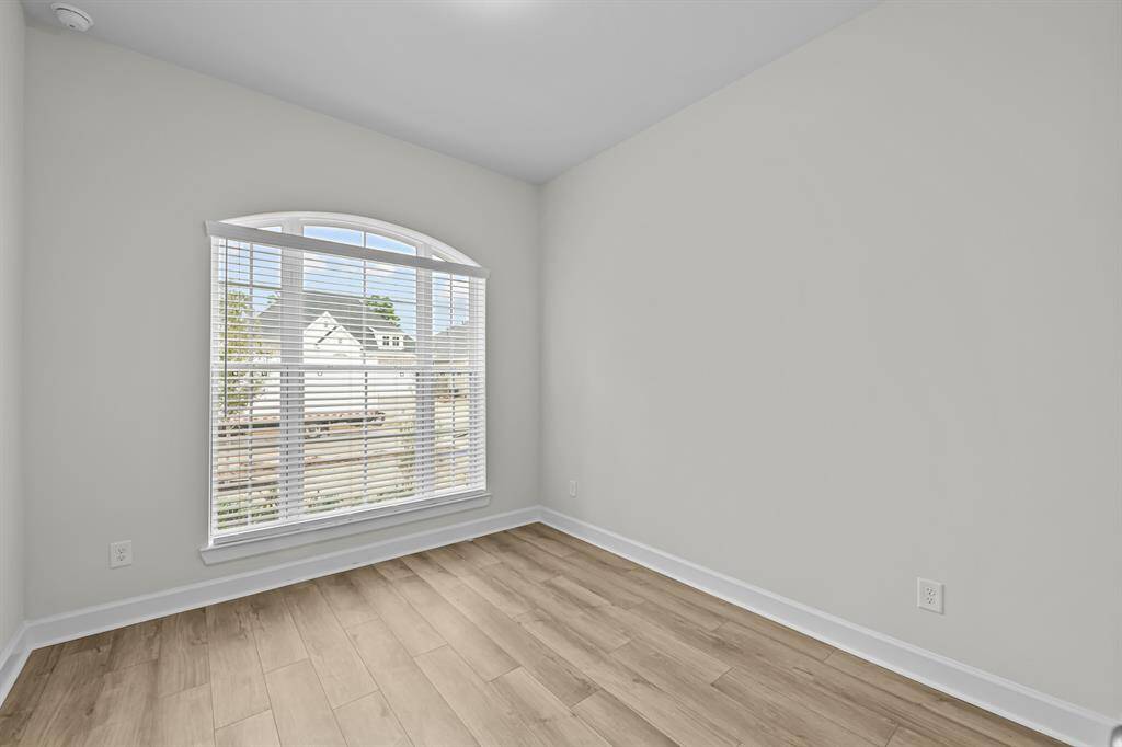 Large window at front bedroom