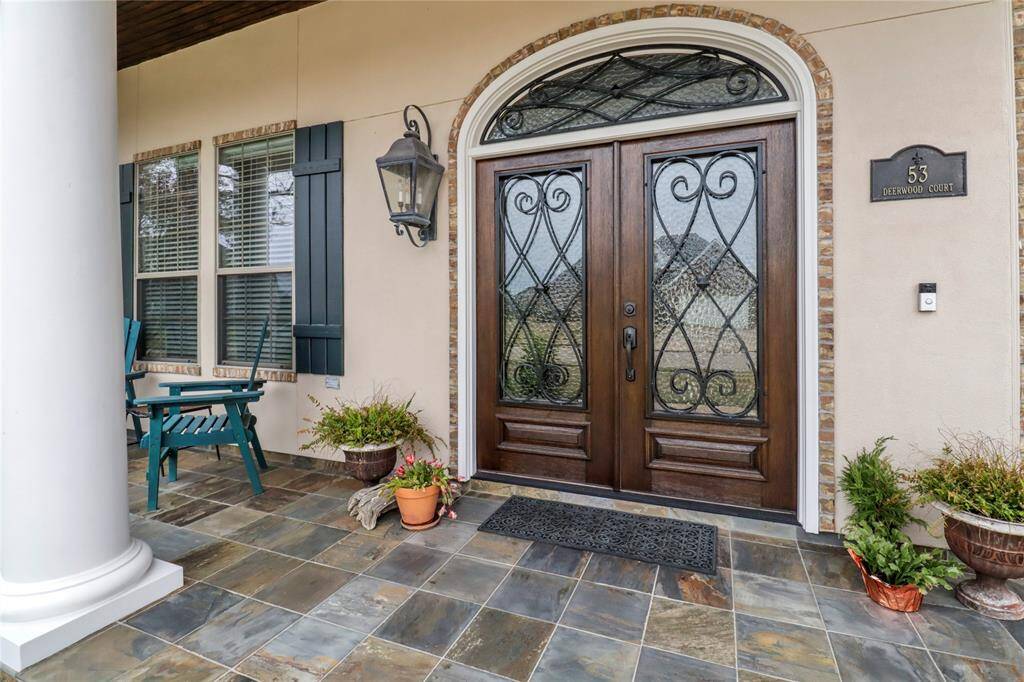 Beautiful double doors