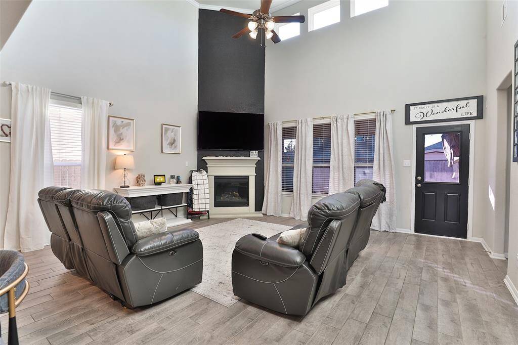 Natural light flows throughout the home, creating a bright and welcoming atmosphere.