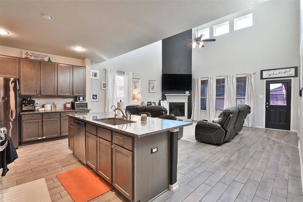Step into the main living area and enjoy the space it offers.