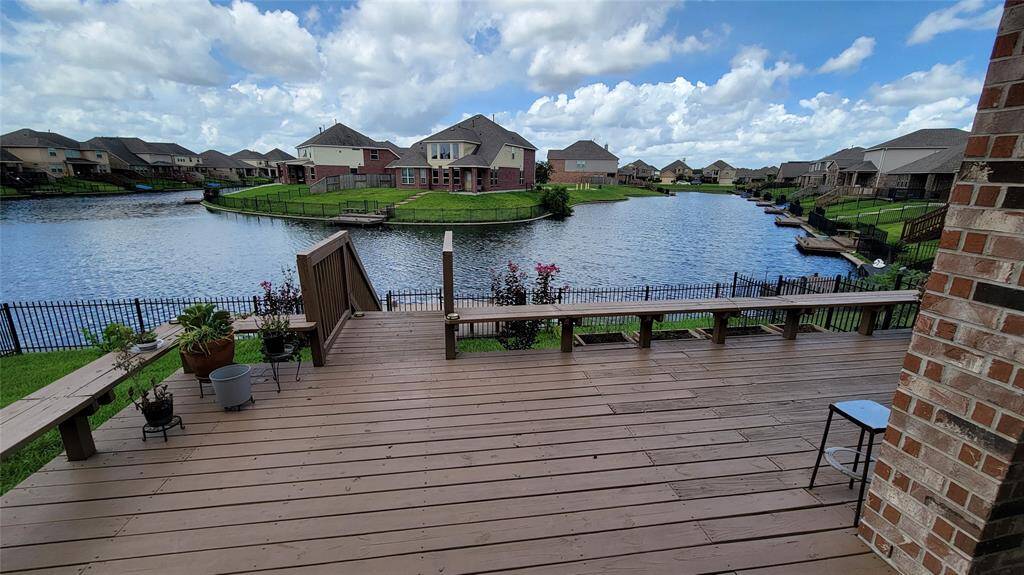 Fully renovated deck with beautiful lake view