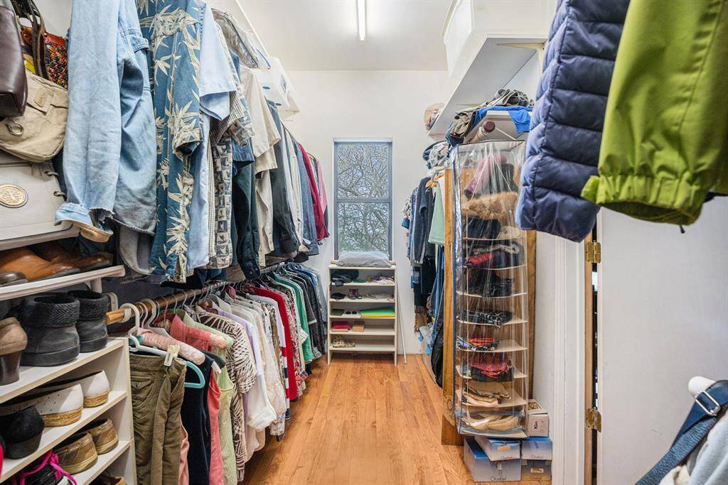 Primary  spacious walk in closet