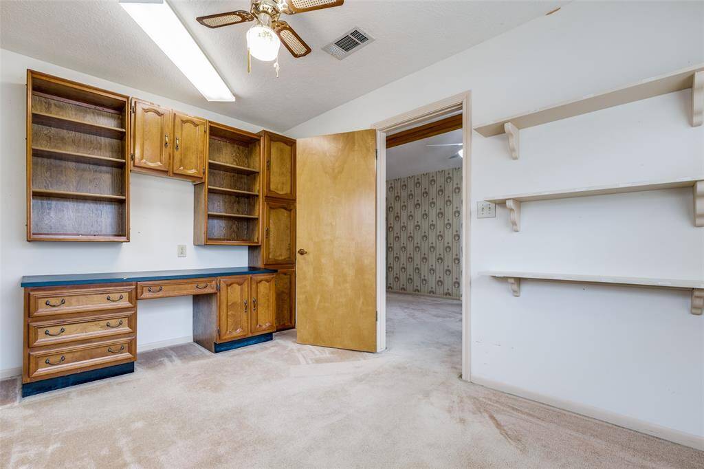 Office attached to the primary bedroom