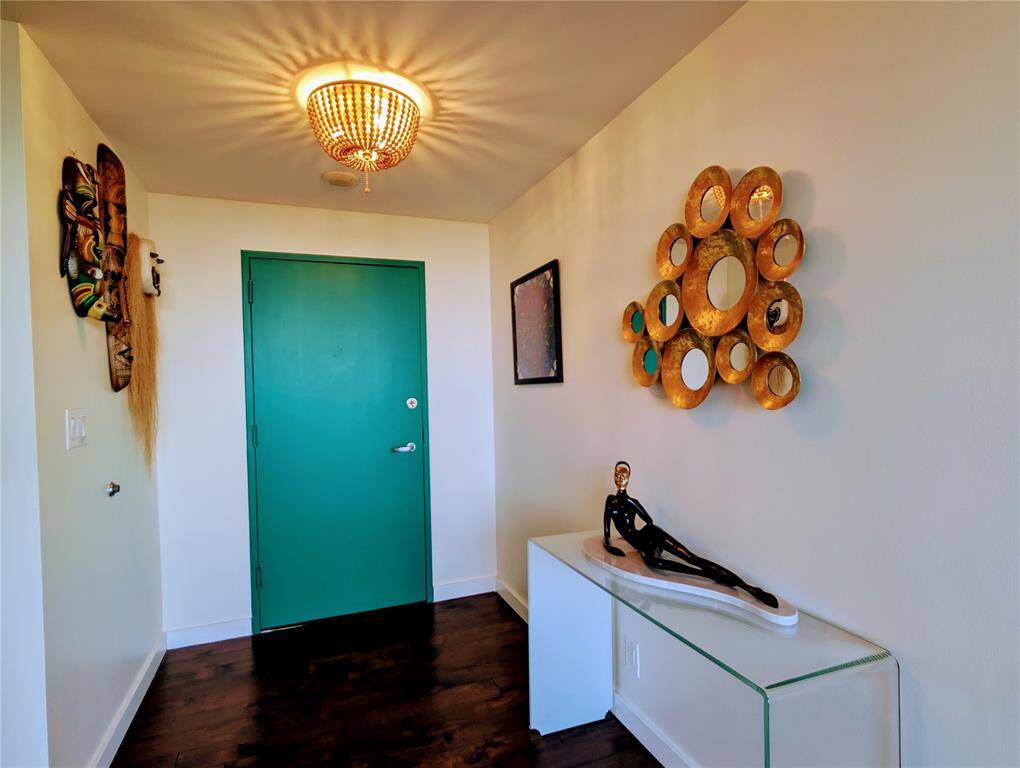 Entrance of the Unit