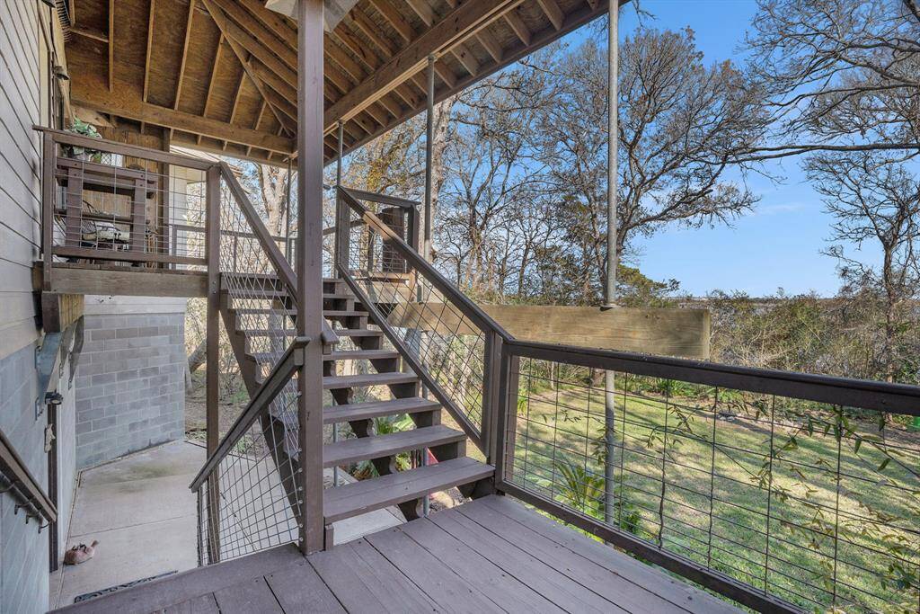 Back stairs