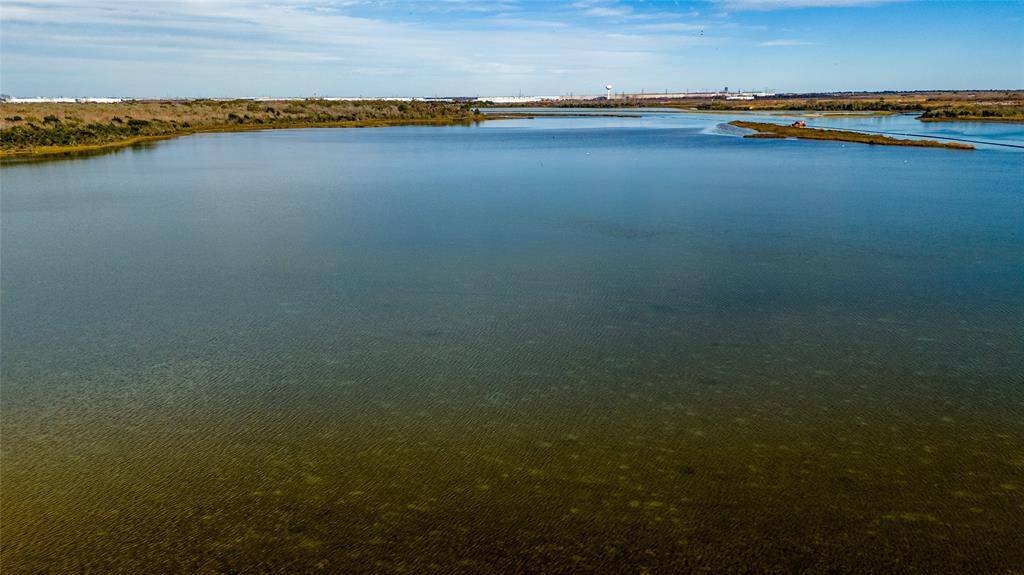 Aerial water view