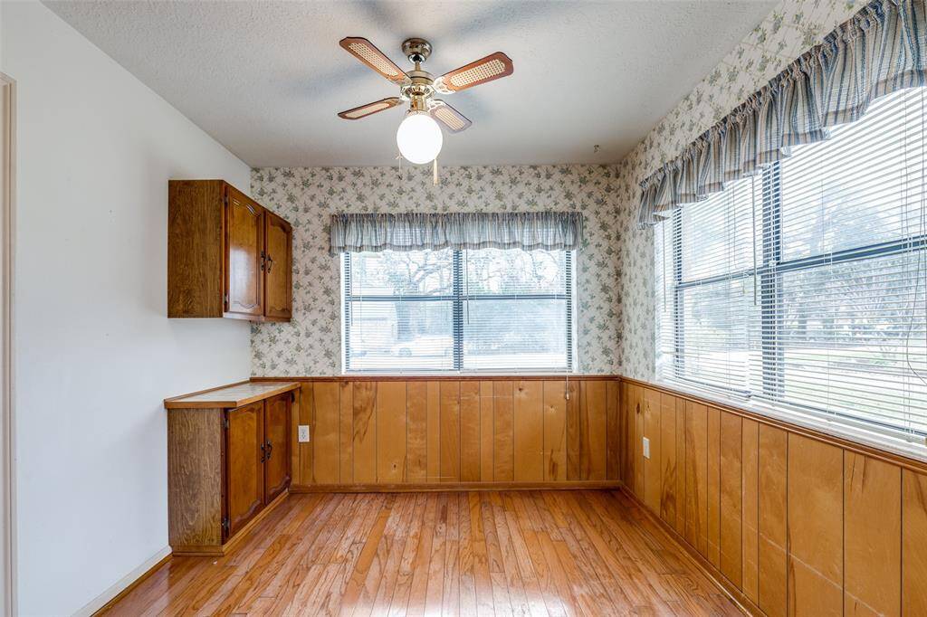 Breakfast area off of kitchen with plenty of natural light