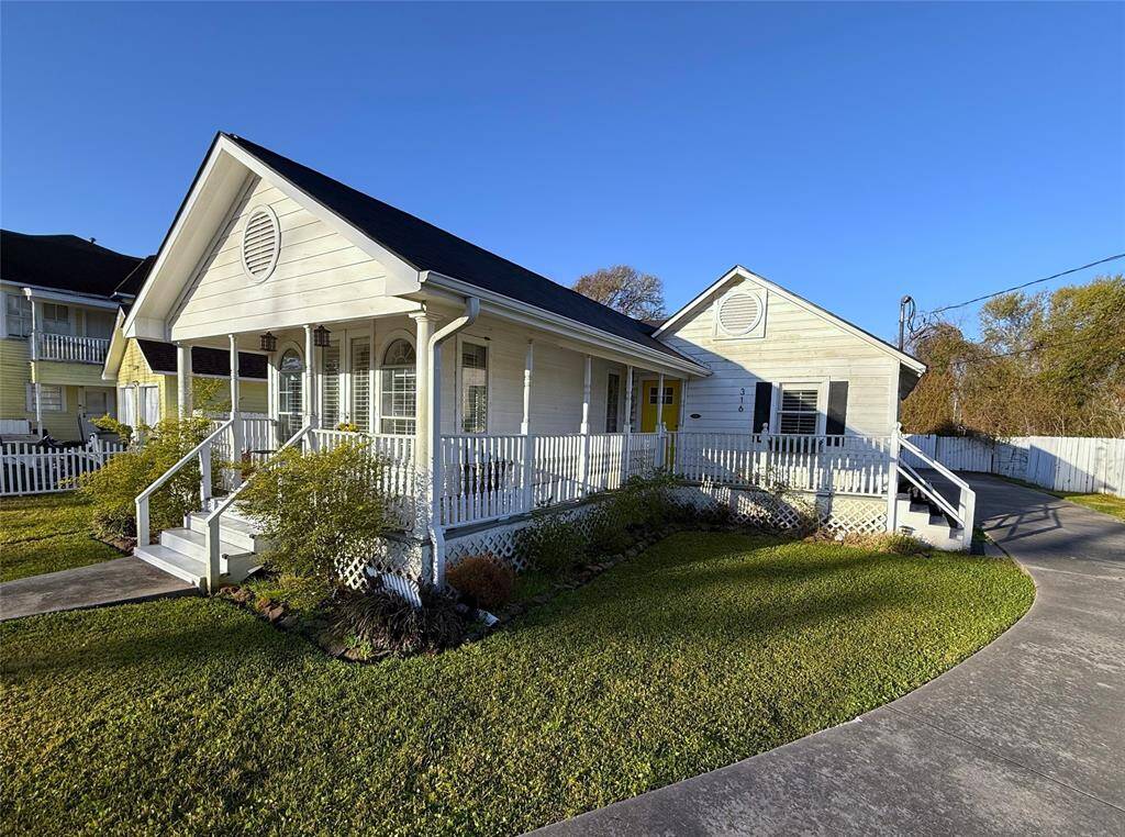 Wrap around front porch