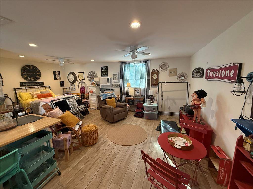 Partially furnished Garage Apartment