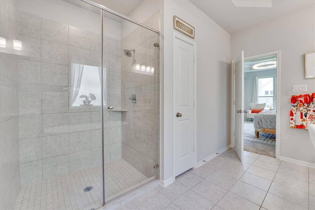 Spacious downstairs primary suite