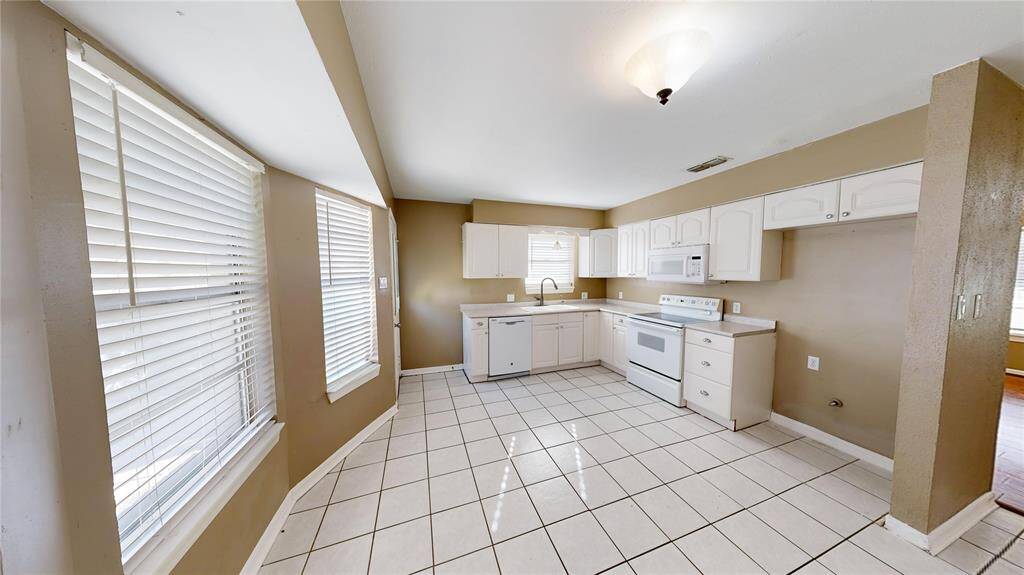 Kitchen view from dining area