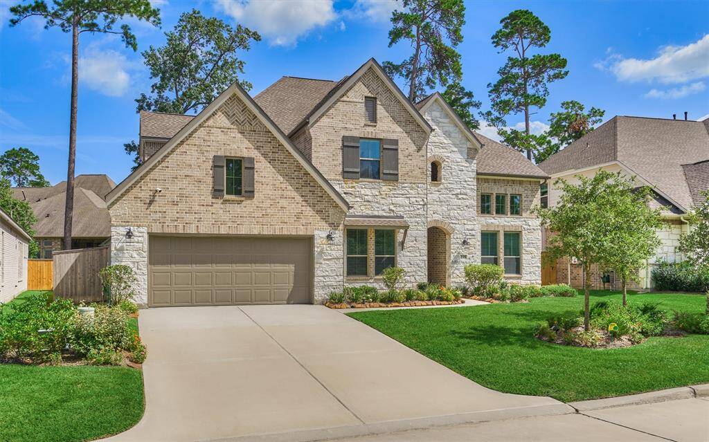 This 2023 Home Built By Westin Homes Also Features An Oversized 4-Car With Plenty Of Room For Your Vehicles And Your Toys! Lush Landscaping Compliments The Striking Elevation Of The Home As Well.