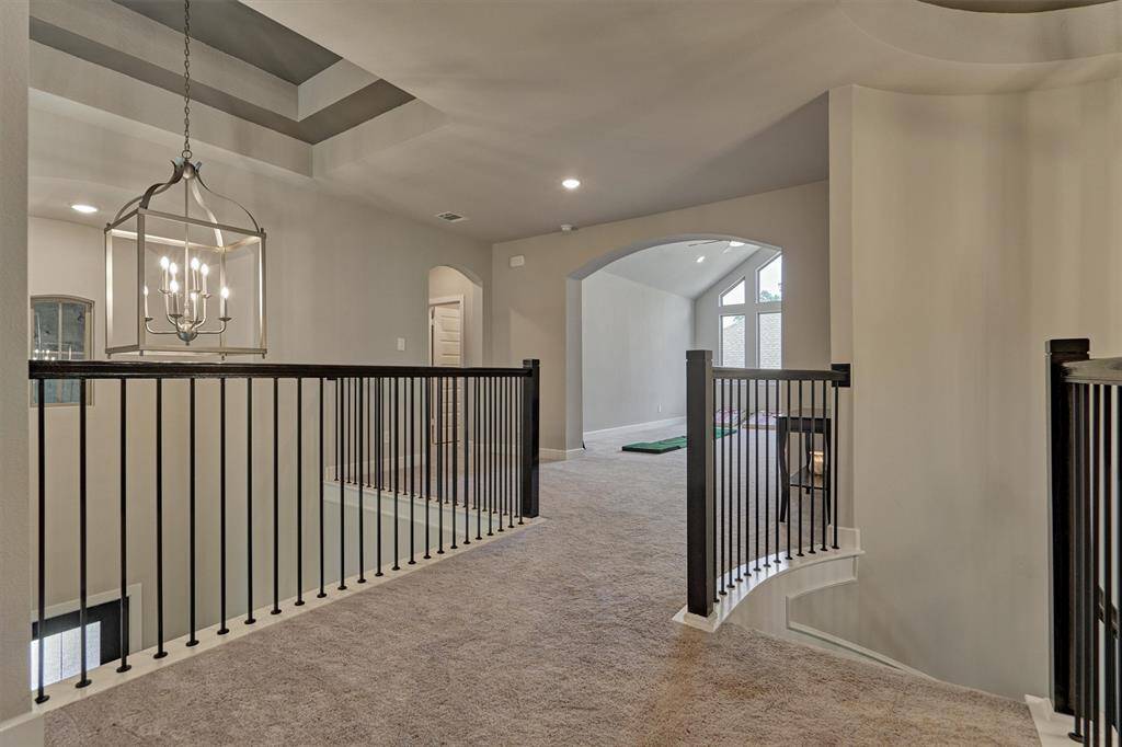 The Landing At The Top Of The Stairs Leads To Two Bedroom Suites, A Game Room, And A Media Room.