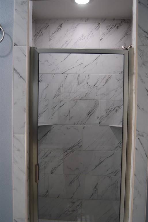 Separate shower in Master Bathroom