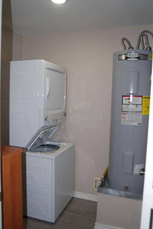Laundry room in home