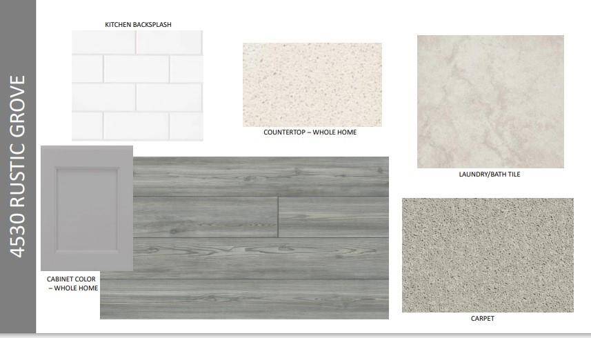 Design Selections - This home is currently under construction - selections are subject to change.